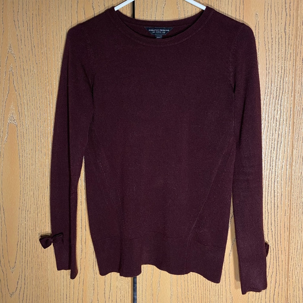 Dorothy Perkins Maroon Sweater